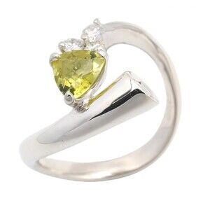 Jewelry Canary Tourmaline Diamond Ring #345775J12B